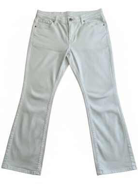Women’s Lane Bryant White Capri Jeans -Plus Size 26W.